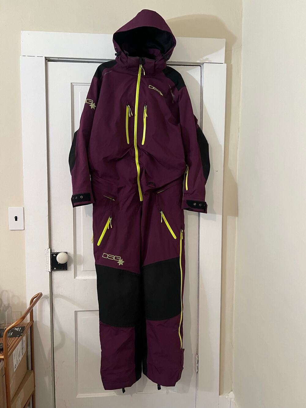 DSG Womens large Spectrum 2.0 Monosuit deep amethyst snowmobile snow suit purple